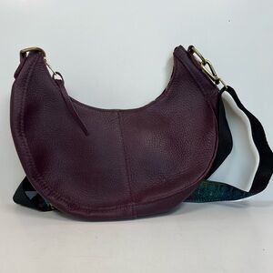 EUC! Portland Leather Plum Nora Shoulder Bag